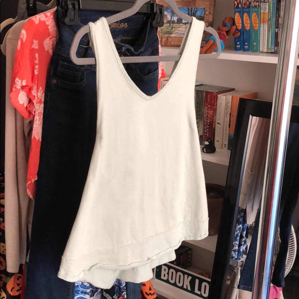 Free People green tank